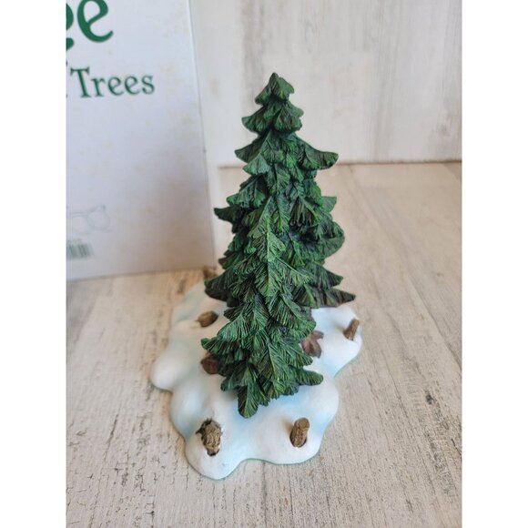 Dept 56 52619 Double pine trees village accessory xmas - Picture 6 of 9
